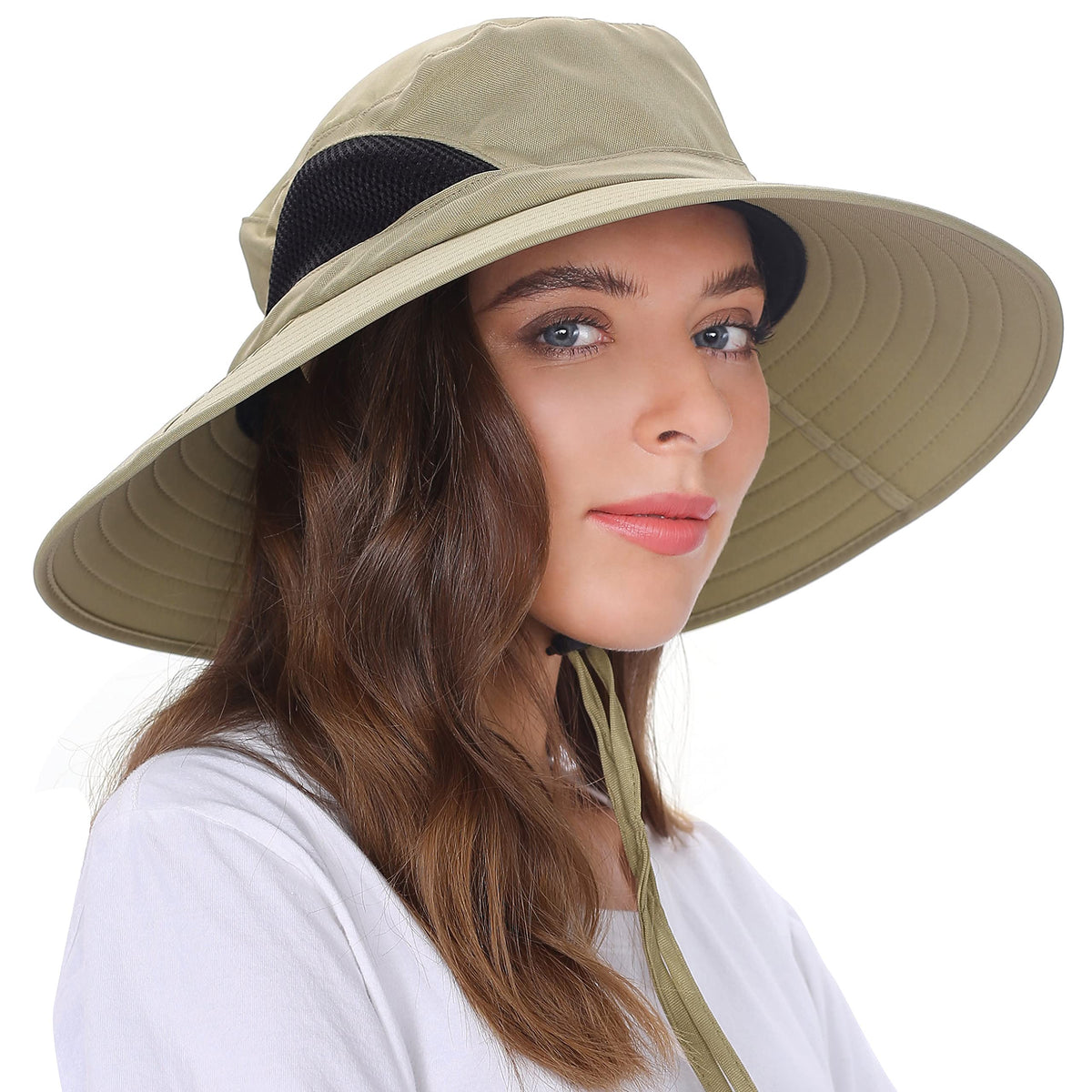 Waterproof Wide Brim Bucket Hat Foldable Boonie Hat,Sun Hat for Men/Women, for Fishing Hiking