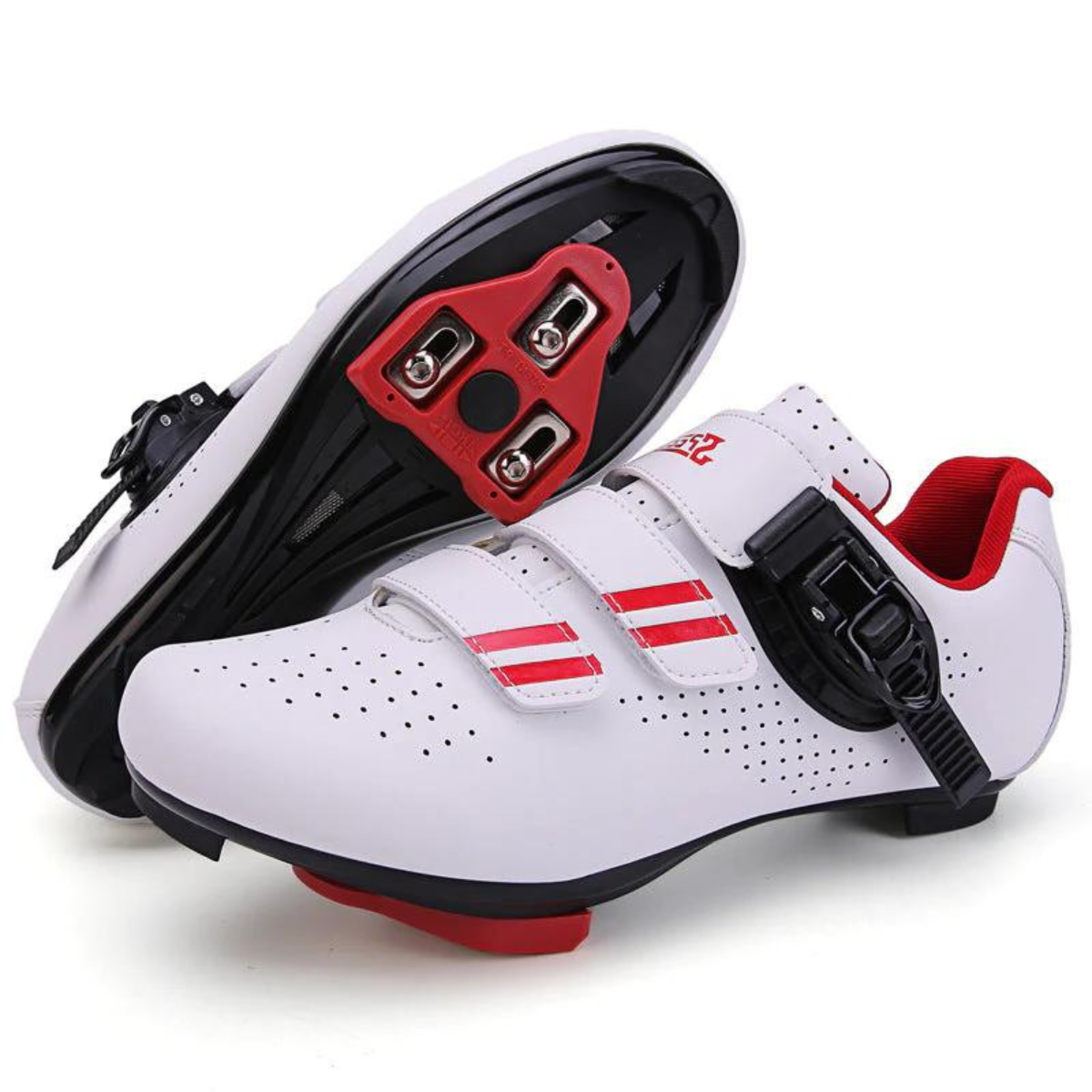 Mens Womens Cycling Shoes Road Bike Shoes Compatible with Universal Cleats Pedals for Indoor