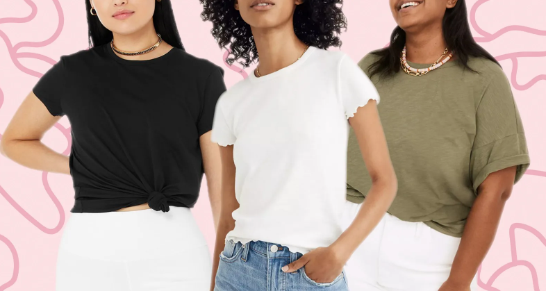 6 Tips on How to Wear a Basic Tee More Fashionable