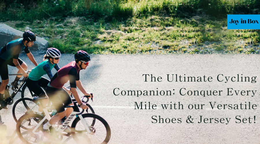 The Ultimate Cycling Companion: Conquer Every Mile with our Versatile Shoes & Jersey Set!