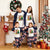 Family Matching Elk Print Christmas Pajamas