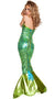 Mermaid Tai  Aqua Princess Women's Movie Cosplay Costume Party