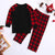 Matching Family Bear Christmas Pajamas Set