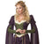 Medieval Halloween Lace Court Queen Vintage Gown