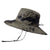 Breathable Wide Brim Boonie Hat Outdoor Sun Protection Mesh Safari Cap for Travel Fishing