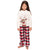 Reindeer Plaid Cotton Pajamas Set