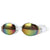 WAVE Unisex-Adult Tie Dye Swim Goggles