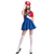 Inspired by Super Mario Short Sleeve dress Cosplay Costume For Women Girls