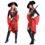 Women's Pirate Halloween Cosplay Masquerade Dress