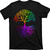3D Graphic Short Sleeve Shirts Tree