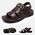 Summer Casual Beach Leather Versatile Velcro Sandals