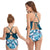 Cover Belly Bikini & Floral Bottom Mommy and Me Swimsuit