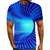 3D Graphic Short Sleeve Shirts Optical Illusion