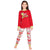 Christmas Grinch Cartoon Print Funny Xmas Family Matching Pajamas Sets