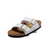 Arch Support Slides With Adjustable Buckle Straps Sandals