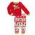 Christmas Grinch Cartoon Print Funny Xmas Family Matching Pajamas Sets