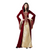 Medieval Halloween Womens Lace Vintage Elegant Hooded Gown