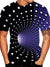 3D Print Graphic Optical Illusion Men's T-shirt