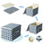 Linen Patterned Storage Boxes (36*25*25 cm)
