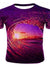 3D Galaxy Graphic Casual Daily Short Sleeve Shirts