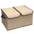 Double Cover Large Clothes Storage Box (16.5*11.8*9.8 in)