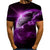 3D Graphic Short Sleeve Shirts Interstellar