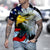 3D Graphic Short Sleeve Shirts Eagle