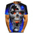 3D Graphic Short Sleeve Shirts Skull
