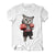 3D Graphic Short Sleeve Shirts Cat