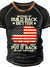 3D Graphic Flag Casual Daily Short Sleeve Vintage Classic Shirts