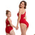 Bowknot One-Piece Backless Mommy and Me Swimsuit