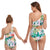 Bowknot One-Piece Backless Mommy and Me Swimsuit