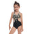 Family Matching Leopard Printed One Piece Swimsuits
