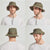 Cotton Embroidery Summer Outdoor Sun Protection Wide Brim Bucket Hat