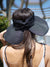 UPF 50+ Wide Brim Roll-up Straw Sun Hat Sun Visor