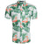 Hawaiian Flamingo Casual Tencel Cotton Shirt Button Down