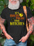 It's Hocus Pocus Time Witches Halloween Men T-shirt