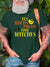 It's Hocus Pocus Time Witches Halloween Men T-shirt