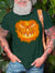 Men's Halloween Spooky Jack-o'-lantern Evil Grin Tee