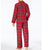Red Checked Printed Family Matching Pajamas Set