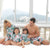Family Matching Tropical Nature Printed Swimsuits