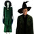 Minerva McGonagall Professor Cosplay Green Robe Dress Suit