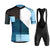 Tournament Short Sleeve Cycling Jersey Set Bib Shorts Bicycle Suit