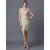 The Great Gatsby Back See-through Sequin Tassel Flap Dress