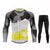 Tour de France Long Sleeve Cycling Jersey Set Waist Pants Bicycle Suit
