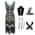 The Great Gatsby 1920s Sequin Fringe Flapper Dress