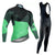 Camouflage Long Sleeve Cycling Jersey Set Bib Pants Bicycle Suit