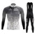 Fleece Long Sleeve Cycling Jersey Set Bib Pants Bicycle Suit