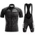 Gradient Short Sleeve Cycling Jersey Set Bib Shorts Bicycle Suit