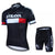 Cycling Short Sleeve Cycling Jersey Set Waist Shorts Bicycle Suit